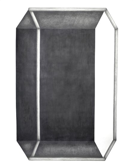 OPEN ENCLOSURE, 2020, 160 x 125 cm, pencil on paper